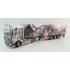 WSI 01-4308 DAF XF Super Space Cab MY2017 4x2 Truck with Reefer Trailer - Heide Logistik  - Scale 1:50