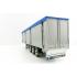 WSI 03-1067 - Bulthuis Cargo Floor Trailer 3 axle Silver - Scale 1:50