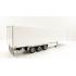 WSI 03-2036 3-Axle Chereau Refrigerated Trailer White - Scale 1:50