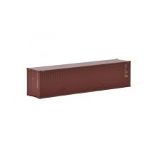 WSI 04-1171 40 ft Shipping Container - Brown - Diecast - Scale 1:50