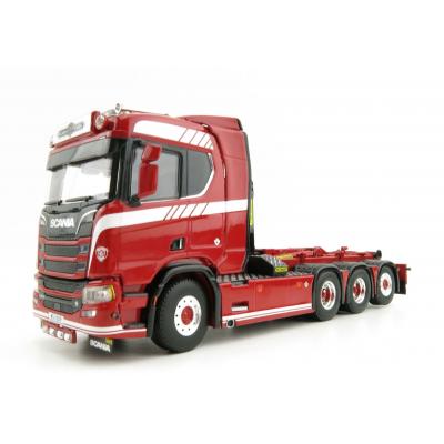 WSI 04-2090 Scania R Normal CR20N 8x2 Truck with Hooklift System - Scale 1:50