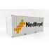 WSI 04-2102 20ft Shipping Container Nedloyd - Scale 1:50