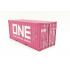 WSI 04-2131 20 FT Shipping Container ONE Ocean Express  - Scale 1:50