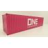 WSI 04-2137 40 FT Shipping Container ONE Ocean Express  - Scale 1:50
