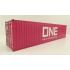 WSI 04-2137 40 FT Shipping Container ONE Ocean Express  - Scale 1:50