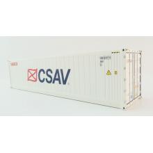 WSI 04-2197 CSAV Seaco 40 ft Reefer Carrier Shipping Container - Scale 1:50