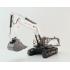 WSI 64-2012 - Large Volvo EC 950 F Tracked Excavator Limited White Edition - Scale 1:50