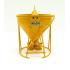 Weiss Brothers WBR002-1902 - Garbro Concrete Bucket - Round Gate - Yellow - Scale 1:50
