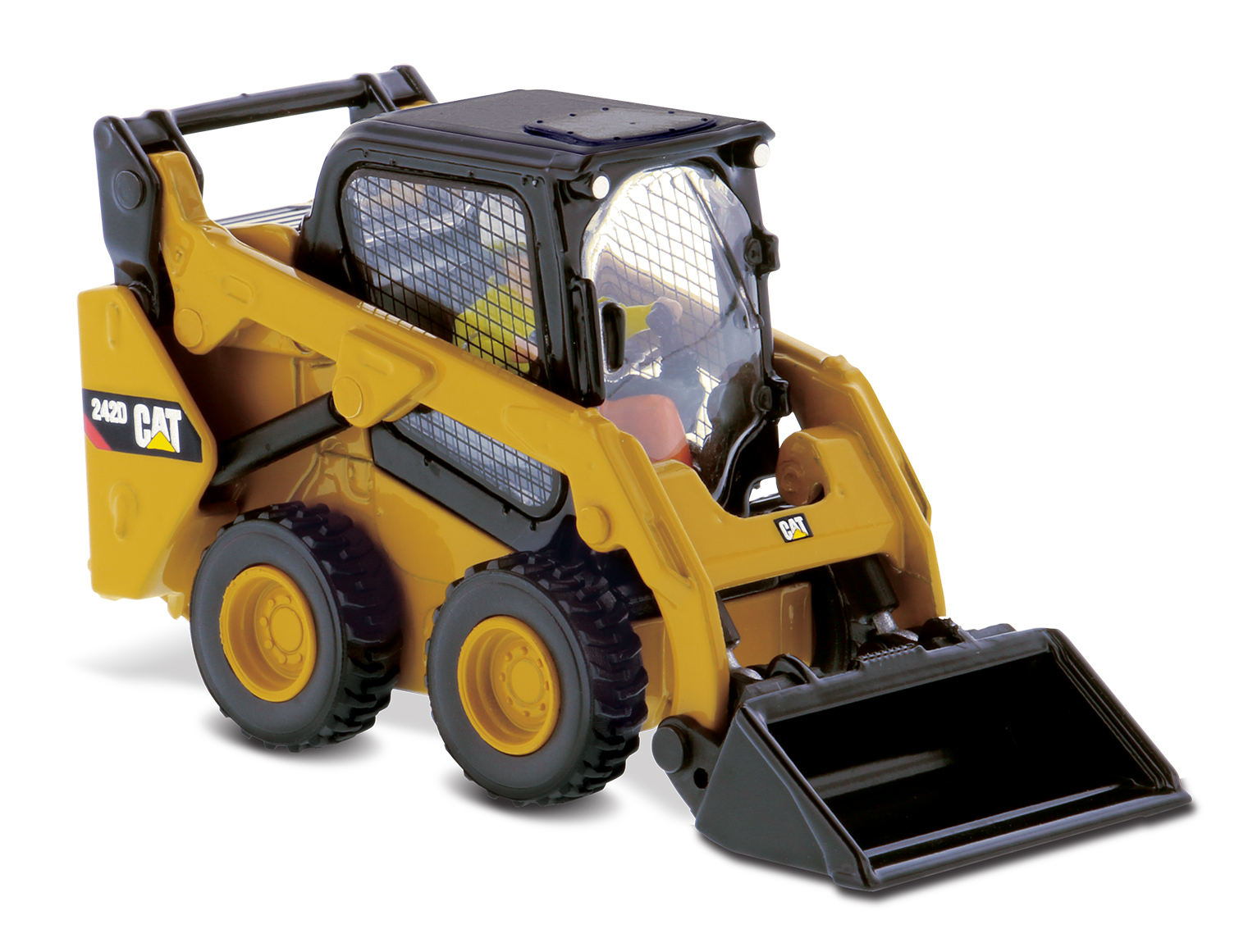 Product Image - Diecast Masters 85525 - Caterpillar CAT 242D Compact Skid Steer Loader High Line Series - Scale 1:50