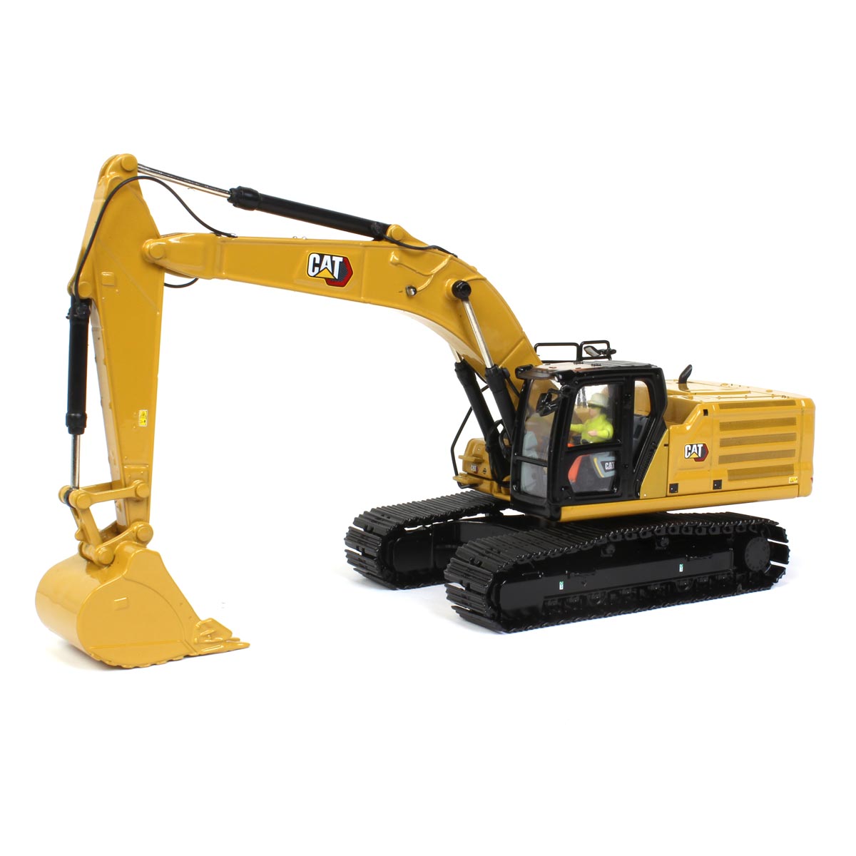 Product Image - Diecast Masters 85586 - Caterpillar CAT 336 Next Generation Hydraulic Excavator - HEX Logo - Scale 1:50