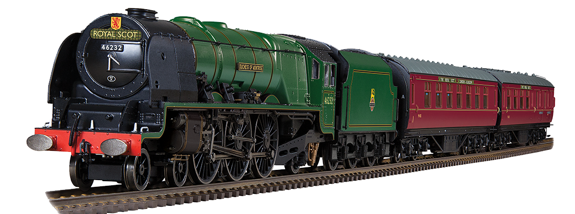 Product Image - HORNBY R1283M Hornby Dublo BR The Royal Scot Limited Edition Train Set OO GAUGE DCC READY