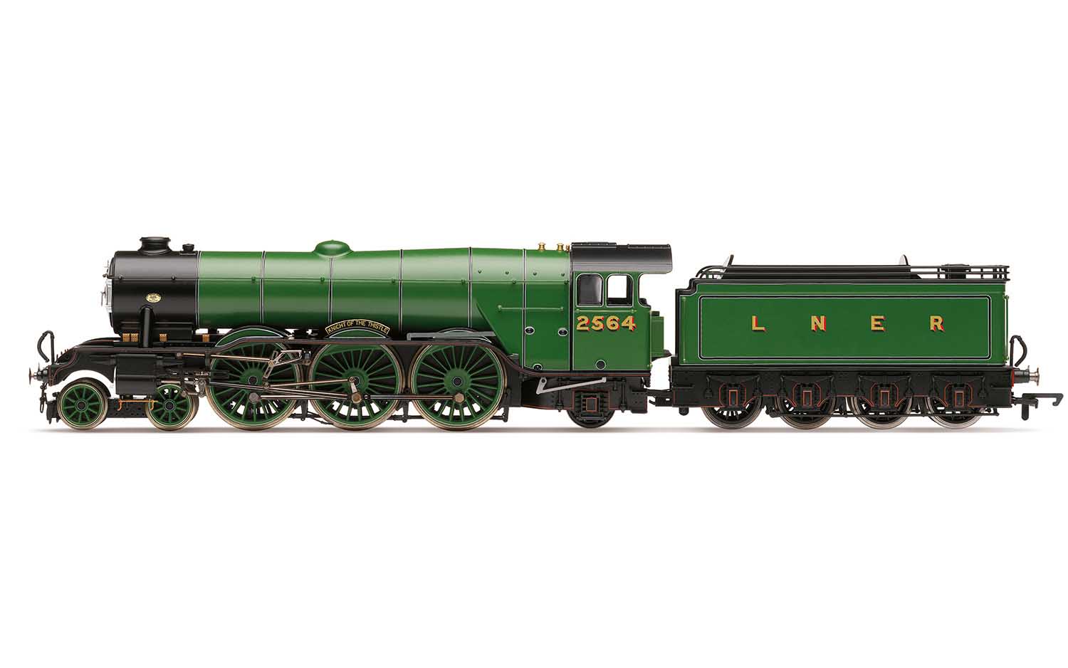 Product Image - Hornby R3989 LNER A1 Class 4-6-2 2564 Steam Loco Knight of Thistle Flickering Firebox OO Scale 