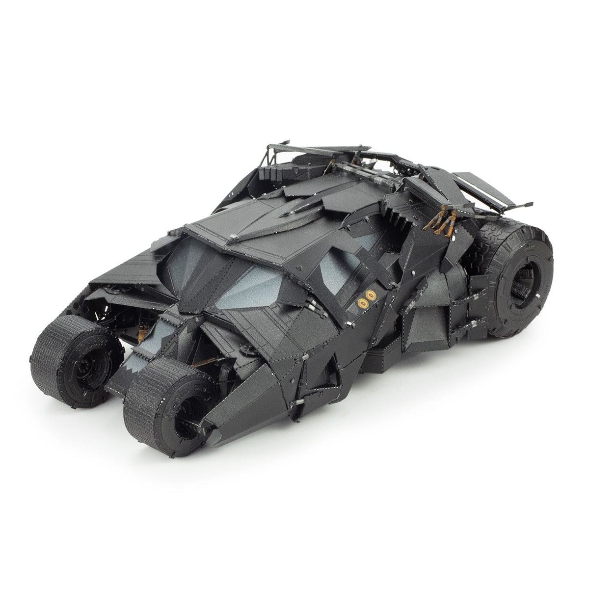 Product Image - Metal Earth 3D ICONX Laser Cut DIY Model KIT DC The Dark Knight Batman Tumbler Car Premium Series