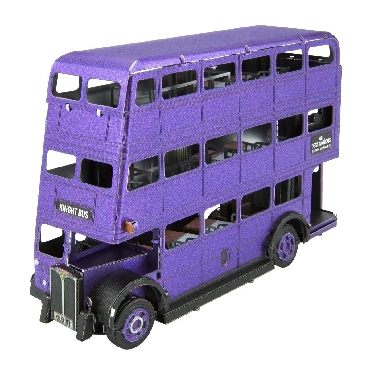 Product Image - Metal Earth 3D Laser Cut DIY Model KIT The Night Bus - Harry Potter