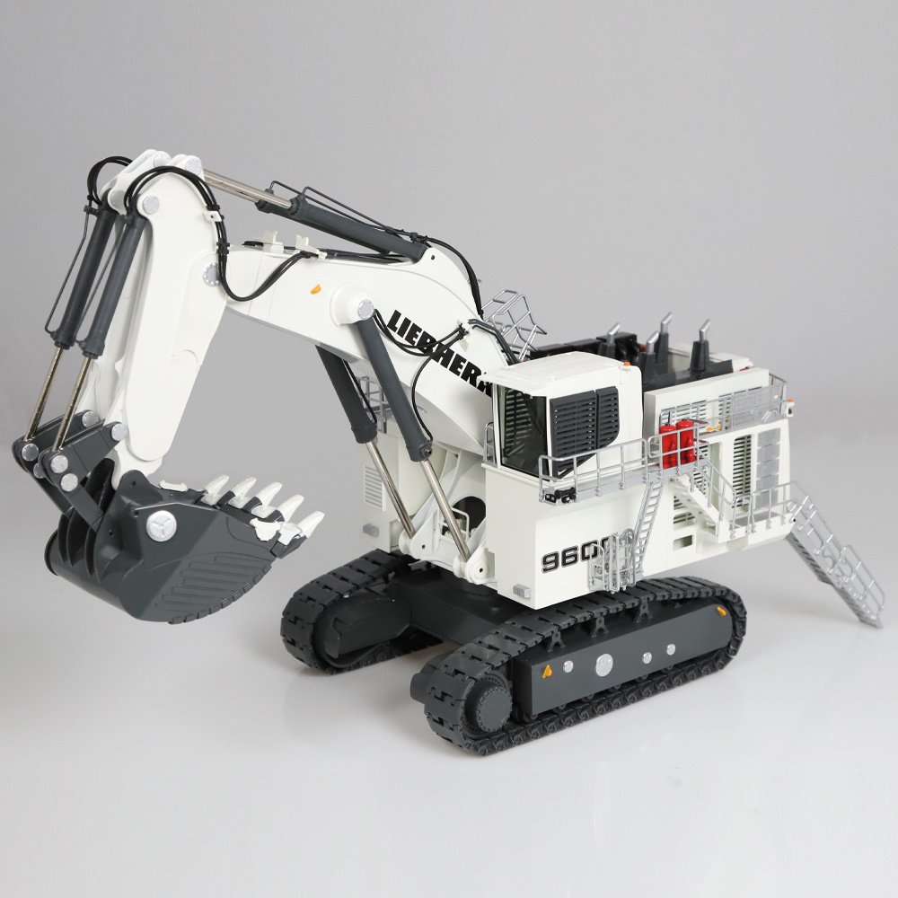 Product Image - NZG 1050 Liebherr R9600 Backhoe Mining Excavator Bauma 2022 - Scale 1:50