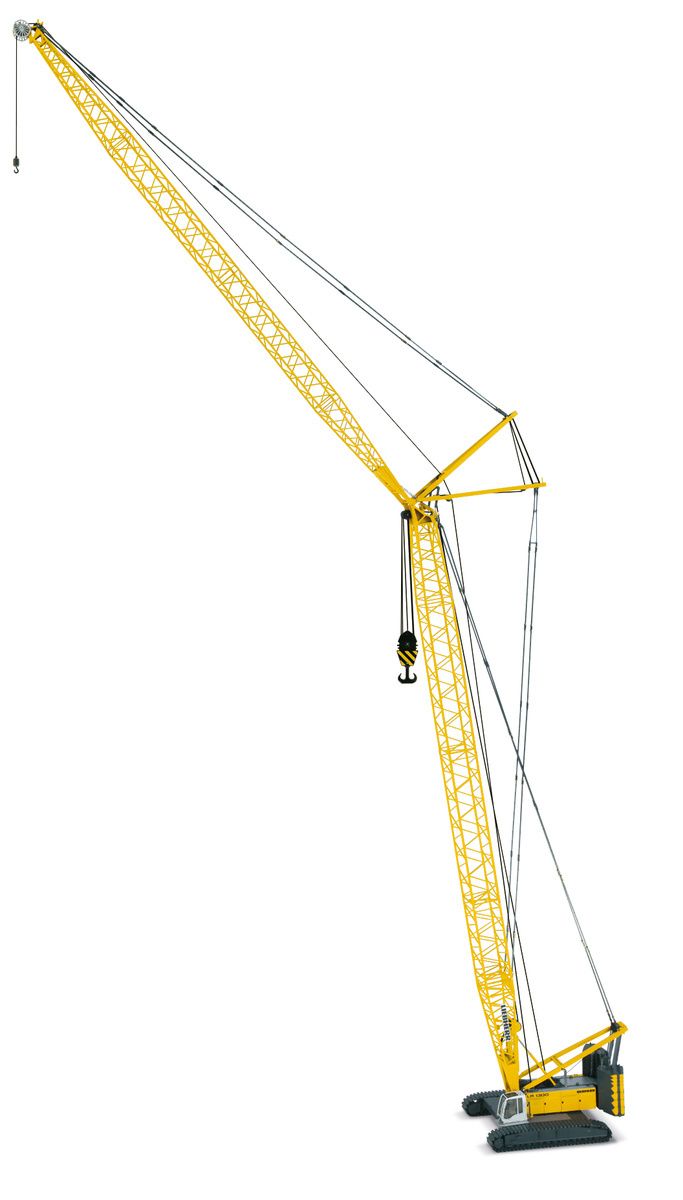 Product Image - NZG 788  LIEBHERR LR1300 Large Crawler Crane - Liebherr Livery - Scale 1:50