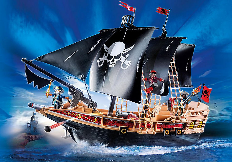 bateau playmobil pirate