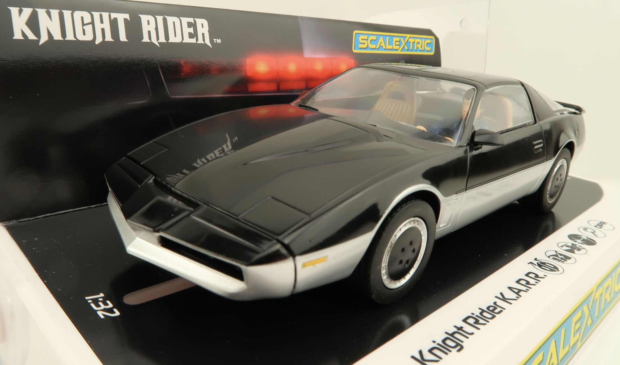 Product Image - Scalextric C4296 1965 Knight Rider K.A.R.R Slot Car 1:32 Scale