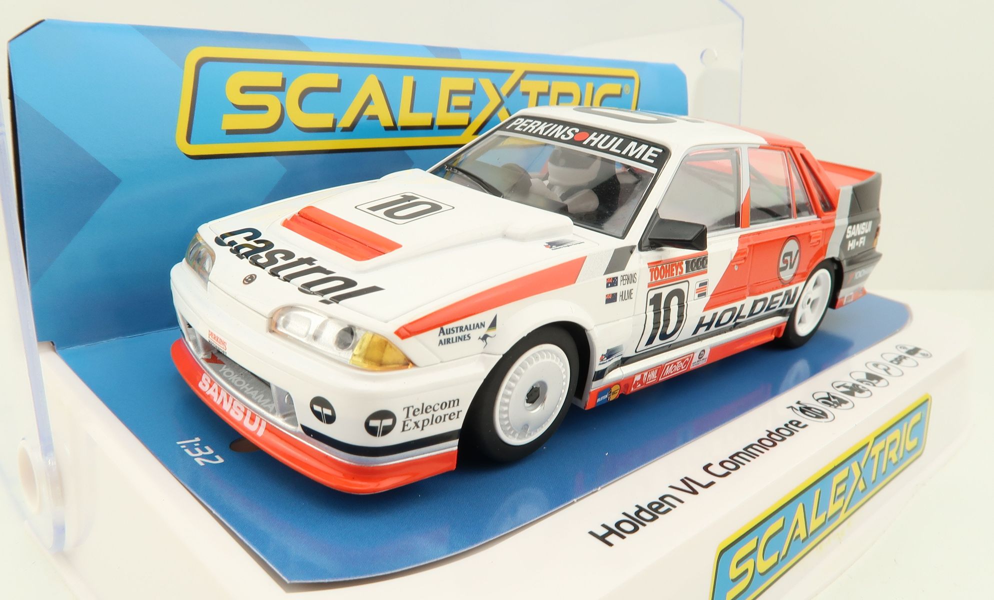 Product Image - Scalextric C4434 Holden VL Commodore Group A SV 1988 Bathurst Perkins Hulme Australian Release Slot Car 1:32 Scale