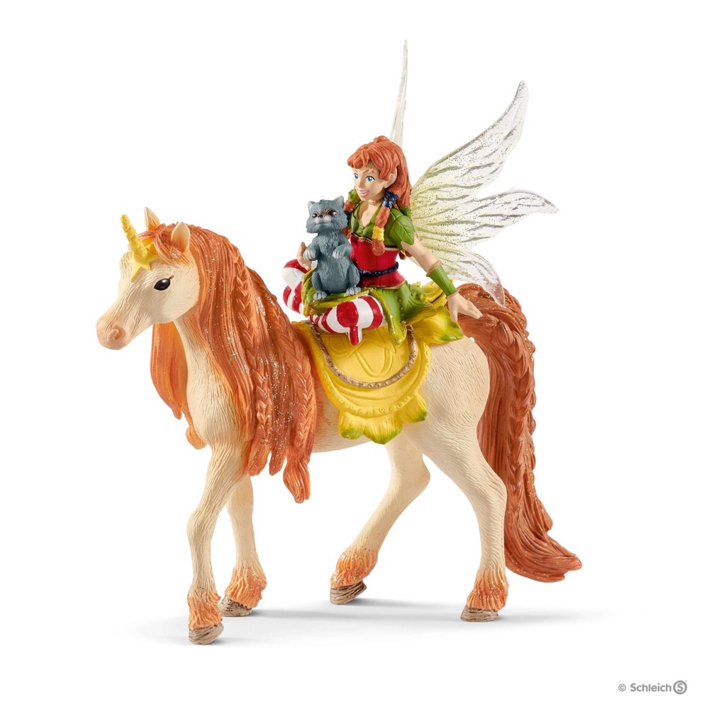 Product Image - Schleich 70567 - Fairy Marween with Glitter Unicorn - Bayala 