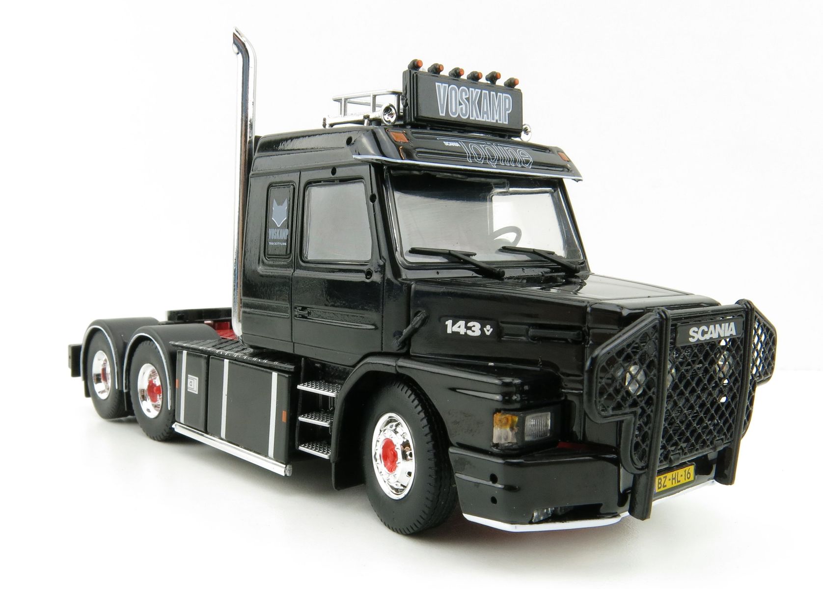 Product Image - Tekno 80741 Scania 3-serie Torpedo TL 6x2 Prime Mover - Voskamp Truckstyling - Scale 1:50